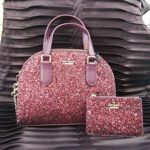 kate spade Handbags - Kate Spade Mini Reiley Laurel Way & Bitsy Glitter